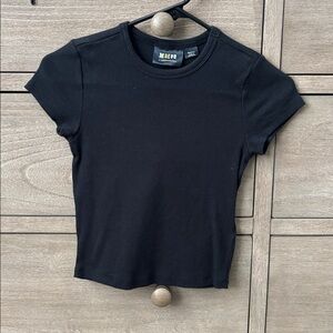 NWOT Maeve (Anthropologie) Ribbed Baby Tee
